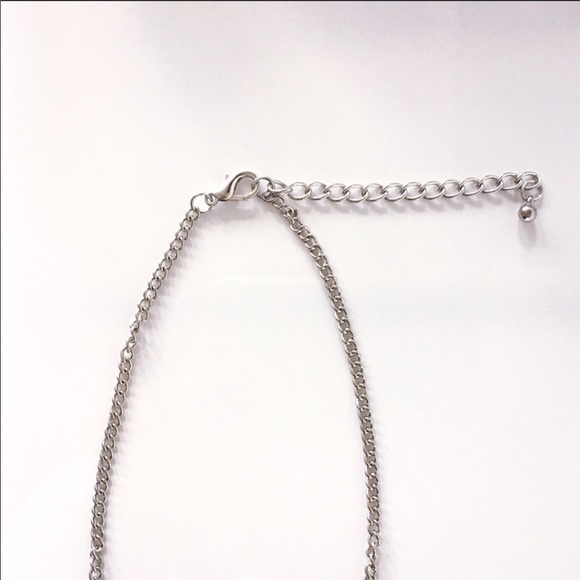 Silver Statement Necklace - Picture 5 of 7